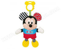 Clementoni Pl&uuml;schfigur "Baby Clementoni, Disney Baby, Pl&uuml;sch Mickey mit...
