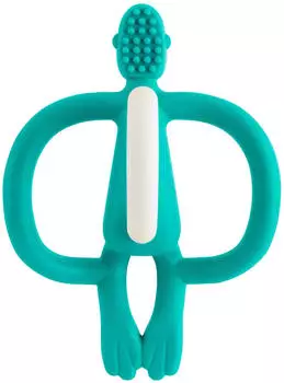 Matchstick Monkey Original Bei&szlig;spielzeug gr&uuml;n