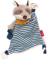 SIGIKID 39195, SIGIKID 39195 Schnuffeltuch Waschb&auml;r blau