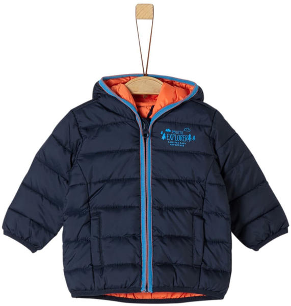 S.Oliver Wattierte Steppjacke mit Kapuze (59.908.51.5105) navy