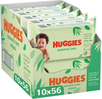 Huggies Natural Care Baby Feuchttücher (10 x 56 Stück)