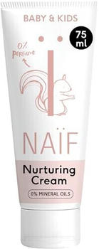 NAIF Nährende Pflegecreme Mit Natürlichem Mandelöl Für Baby Und Kind Parfümfrei Tube 75ml