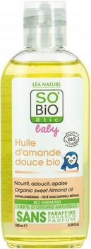 SO’Bio étic Baby Süßmandelöl Unparfümiert Hypoallergen Flakon 100ml