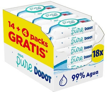 Dodot Wipes Aqua Pure (864 pcs)