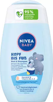 Nivea Baby Bad & Shampoo Kopf bis Fuß 200 ml Nivea Baby Bad & Shampoo Kopf bis Fuß 200 ml