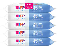 Hipp Babysanft Feuchtt&uuml;cher Ultra Sensitiv O.parf. 5X48 St