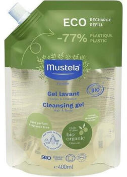 Mustela Eco Waschgel Bio Nachfüllpack 400ml
