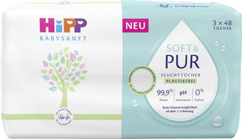 Hipp Babysanft Feuchttücher Soft and Pur