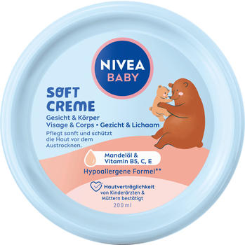 Nivea Baby Creme Soft 200 ml