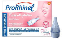 ProRhynel Einmalaufs&auml;tze F&uuml;r Baby-Nasensauger 20 St&uuml;ck