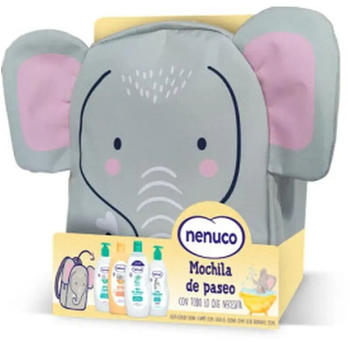 Nenuco Elephant Backpack + Set Bath for Babies 4x200 ml