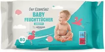 Our Essentials Baby Feuchttücher Sensitiv, 6er Pack