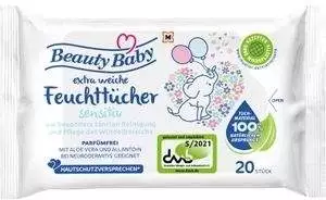 Beauty Baby Aqua Soft Feuchttücher Sensitiv, 2er Pack