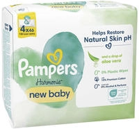 Pampers Feuchte Tücher Harmonie New Baby Aloe 4x Babyfeuchttücher
