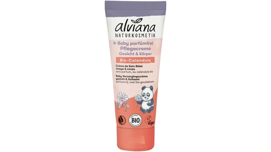 Alviana Baby parfümfrei Pflegecreme Gesicht & Körper