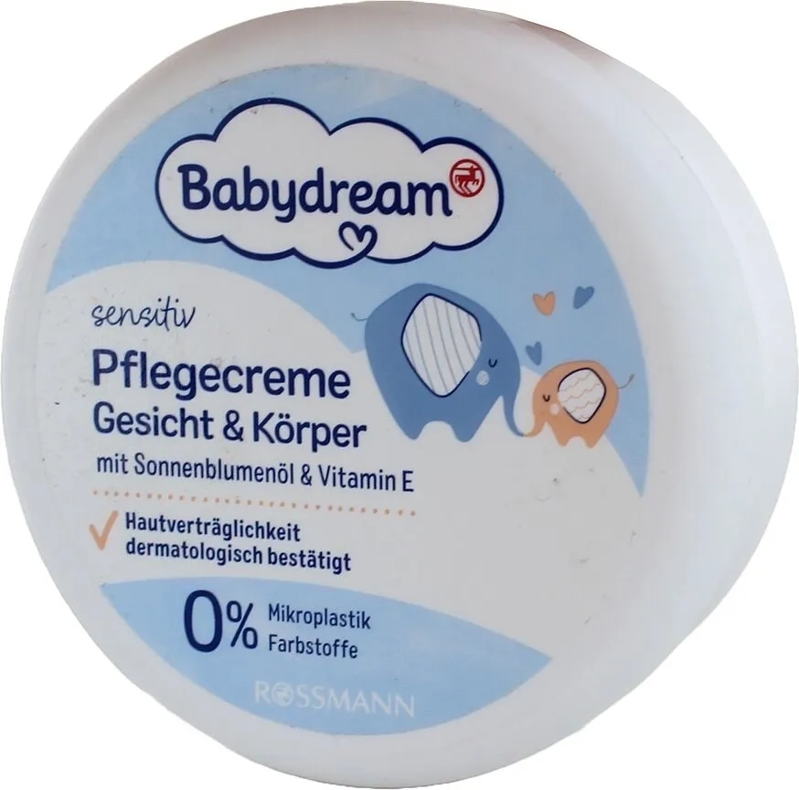 Babydream Pflegecreme Gesicht & Körper sensitiv