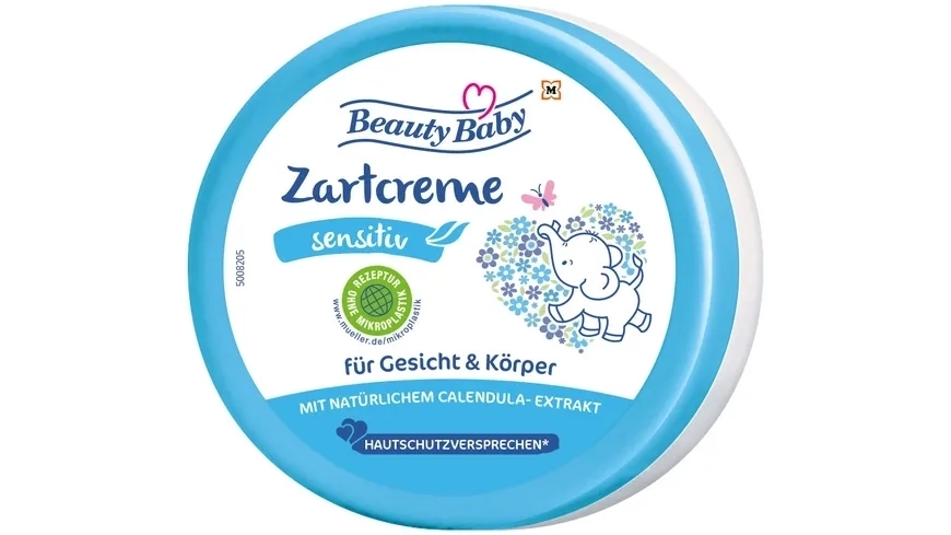 Beauty Baby Zartcreme sensitiv für Gesicht & Körper