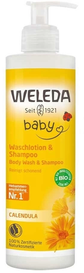 calendula waschlotion alverde baby waschlotion und shampoo