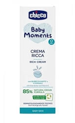 Chicco Baby Moments Rich Cream nährende Crem für Kinder ab der Geburt 0 m+ 100 ml