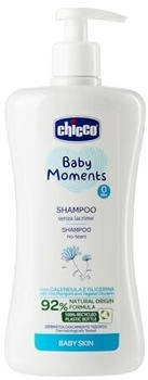 Chicco Baby Moments Babyshampoo für das Haar 500 ml