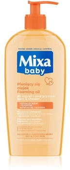 Mixa Baby schaumiges Öl für Dusche und Bad 400 ml
