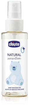 Chicco Natural Sensation Baby Massageöl für Kinder ab der Geburt 0+ 100 ml
