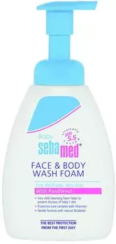 Sebamed Baby Wash äußerst sanfte Waschemulsion Für Körper und Haar 400 ml