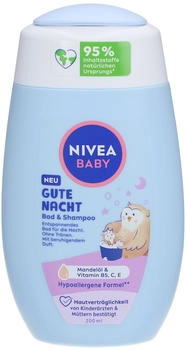 Nivea Baby Badezusatz Bad & Shampoo Gute Nacht (200 ml)