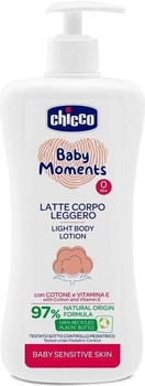 Chicco Baby Moments Sensitive sanfte Bodymilch 500 ml