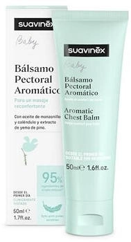 Suavinex Baby Aromatic Chest Balm zum Lösen von Schleim 50 ml