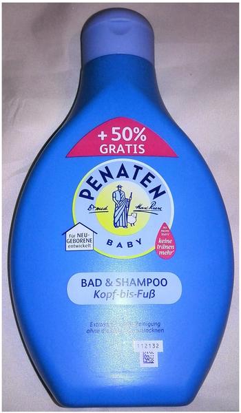 Penaten Bad und Shampoo Kopf-bis-Fuss (600 ml)