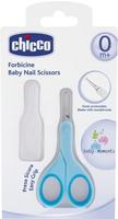 Chicco Baby Moments Kinderschere mit abgerundeter Spitze 0m+ Blue 1 St., Grundpreis: