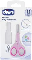 Chicco 00005912100000, Chicco Nagelschere mit Schutzkappe - Rosa
