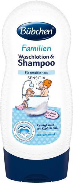 Bübchen Familien Waschlotion & Shampoo Sensitiv (230ml)