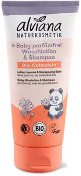 Alviana Baby Waschlotion & Shampoo (200ml) Alviana Baby Waschlotion & Shampoo (200ml)