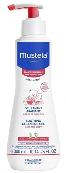 Mustela Very sensitive skin - Soothing cleansing gel (300ml)