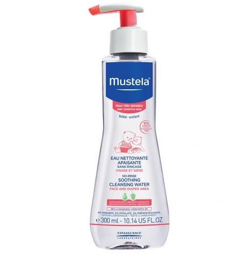 Mustela Very sensitive skin - No rinse soothing cleansing water (300 ml)