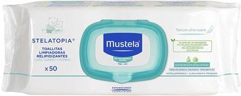 Mustela Atopic-prone skin - Stelatopia replenishing cleansing wips (x 50)