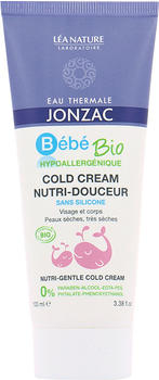 Eau thermale Jonzac Bébé Bio nutri-gentle cold cream (100 ml) Eau thermale Jonzac Bébé Bio nutri-gentle cold cream (100 ml)