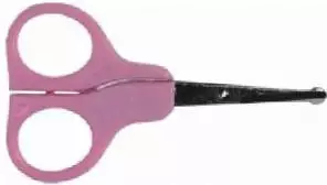 Büttner-Frank Baby Schere gebogen BF 9 cm rosa (1 Stück) Büttner-Frank Baby Schere gebogen BF 9 cm rosa (1 Stück)