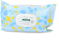 Klorane Baby Cleansing Wipes 420g.- 70 stk