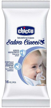 Chicco Baby Wipes Cleansing Action (16 pcs.)