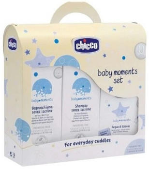 Chicco Baby Moments Set (Bubble bath, Shampoo, EdC)