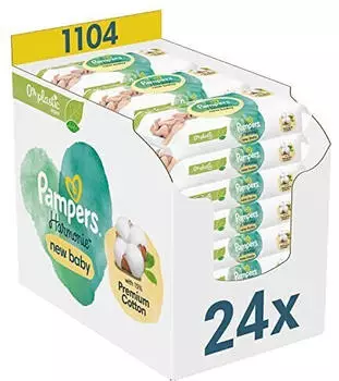 Pampers Harmonie New Baby Feuchttücher (24 x 46 Stück)