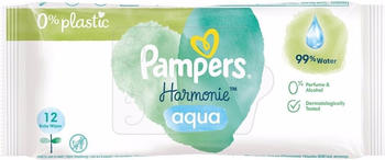 Pampers Harmonie Aqua Feuchttücher (1 x 12 Stück)