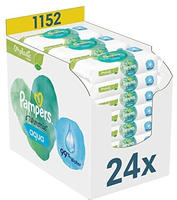 Pampers Feuchte Tücher Harmonie Aqua 24x Feuchttücher, 1152 Stück Pampers Feuchte Tücher Harmonie Aqua 24x Feuchttücher, 1152 Stück