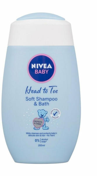 Nivea Kopf bis Fuß Shampoo und Badeschaum 200 ml
