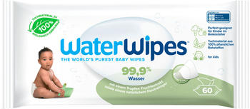 WaterWipes Biologisch Abbaubare Strukturierte Saubere Babytücher 60 Stück