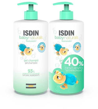 Isdin Babynaturals Gel Shampoo for Babies (2 x 750 ml)