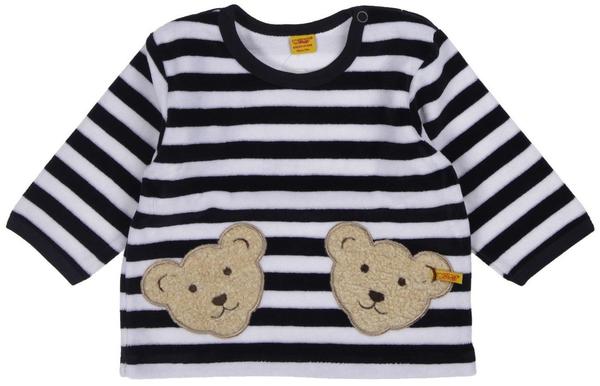 Steiff Nicki-Sweatshirt mit 2 Bärenköpfen marine